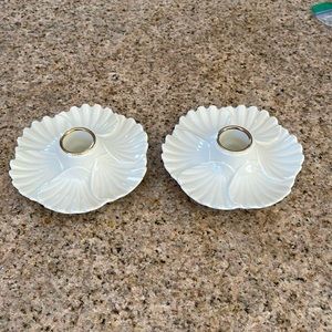 Lenox candle stick holders